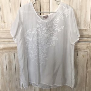 J.Jill white shirt